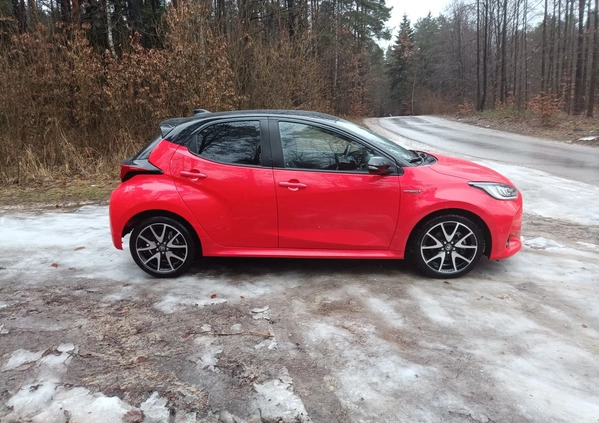 Toyota Yaris cena 82500 przebieg: 23000, rok produkcji 2021 z Gubin małe 781